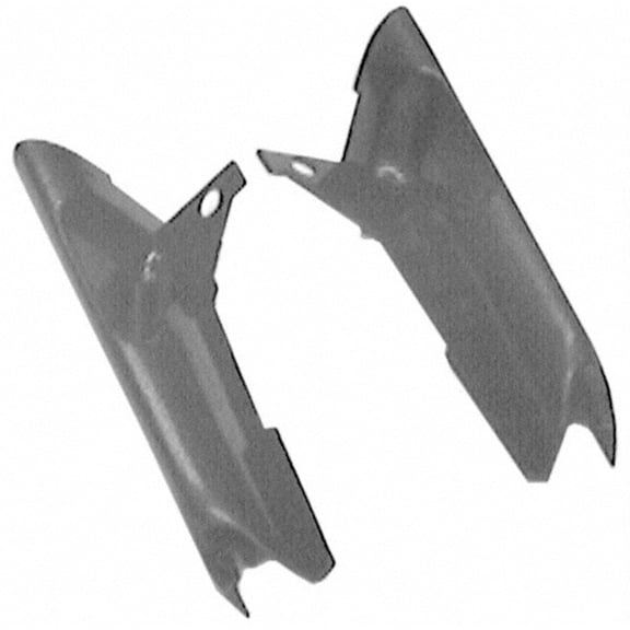 DRIVER AND PASSENGER SIDE PAIR OF DASH RADIO TRIM MOULDINGS