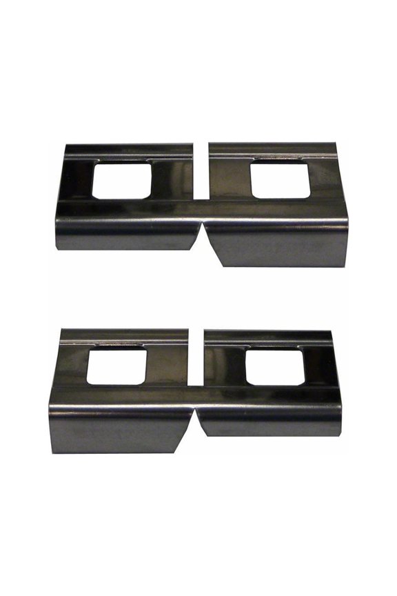 DRIVER AND PASSENGER SIDE PAIR OF ROOF INNER WEATHERSTRIP CHANNEL     CONNECTORS