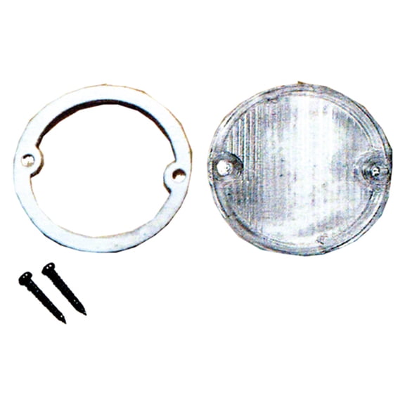 DRIVER OR PASSENGER SIDE BACKUP LIGHT LENS AND GASKET; 2 REQUIRED