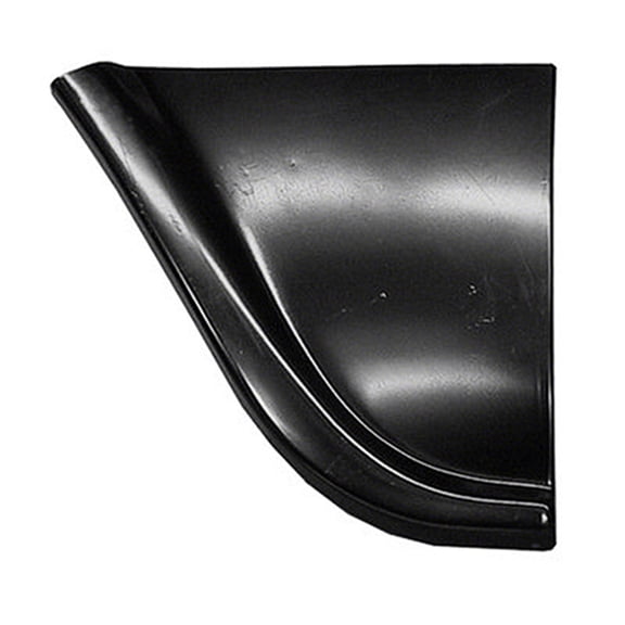DRIVER SIDE FENDER LOWER REAR PATCH PANEL; 17IN-L x 15IN-H x 1-1/2IN-DMADE OF STEEL