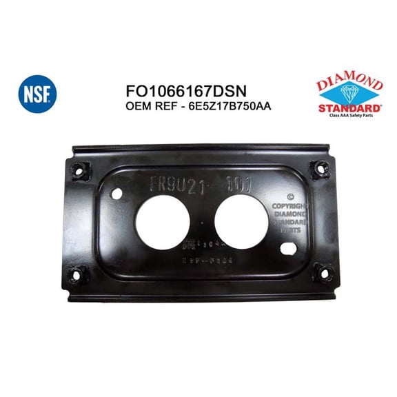 Front Left Bumper Mounting Bracket Steel FO1066167