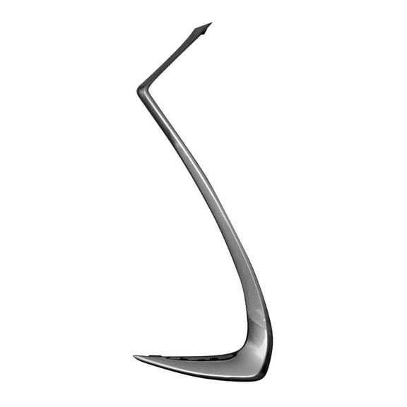 DRIVER SIDE GRILLE MOLDING; WITH F-SPORT; CHROME; MADE OF ABS PLASTIC