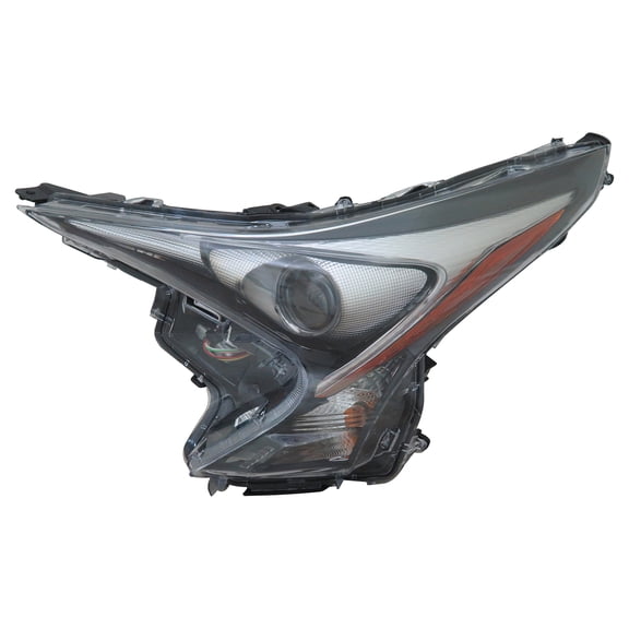 DRIVER SIDE HEADLIGHT ASSEMBLY; WITHOUT FOG LAMPS; WITHOUT TOURING