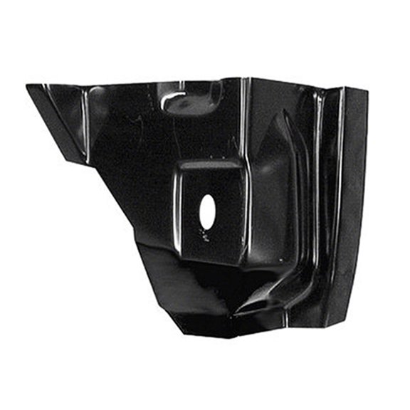 DRIVER SIDE LOWER HINGE PILLAR OUTER POCKET; 9-1/2in X 7in