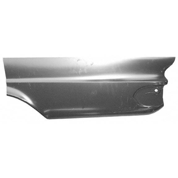 DRIVER SIDE LOWER REAR QUARTER PATCH; 40in LONG X 20in H; MODIFY      TAIL LIGHT TO FIT 1963 MODELS