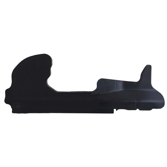 DRIVER SIDE RADIATOR SUPPORT AIR DEFLECTOR; MADE OF PP PLASTIC