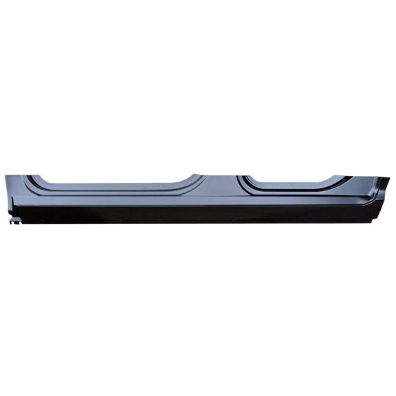 DRIVER SIDE ROCKER PANEL; FOR QUAD CAB PICKUPS WITH 31.5 INCH REAR    DOOR; 76 X 10 1/4 X 6 INCHES; OE STYLE; MADE OF STEEL