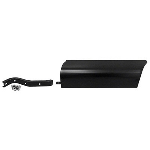 DRIVER SIDE RUNNING BOARD FILLER WITH BRACKET AND HARDWARE KIT; FOR   1/2 TON MODELS