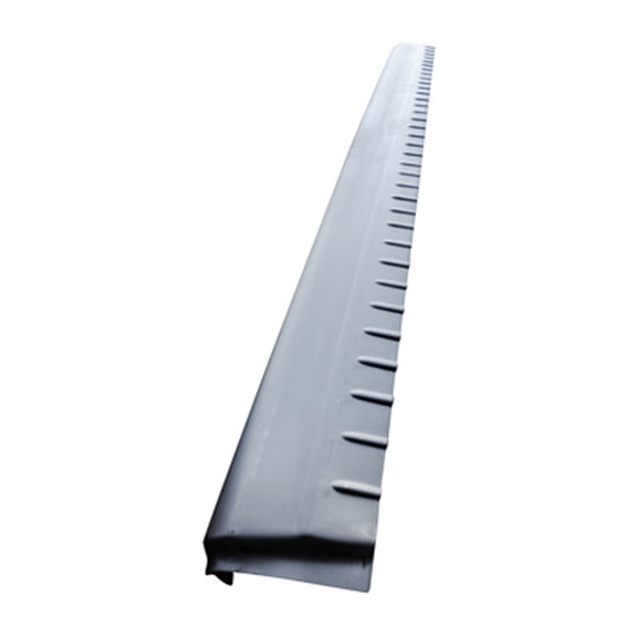 DRIVER SIDE SLIP-ON TYPE ROCKER PANEL BOTTOM FOR EXTENDED CAB MODELS; 73 X 6 X 1 INCHES