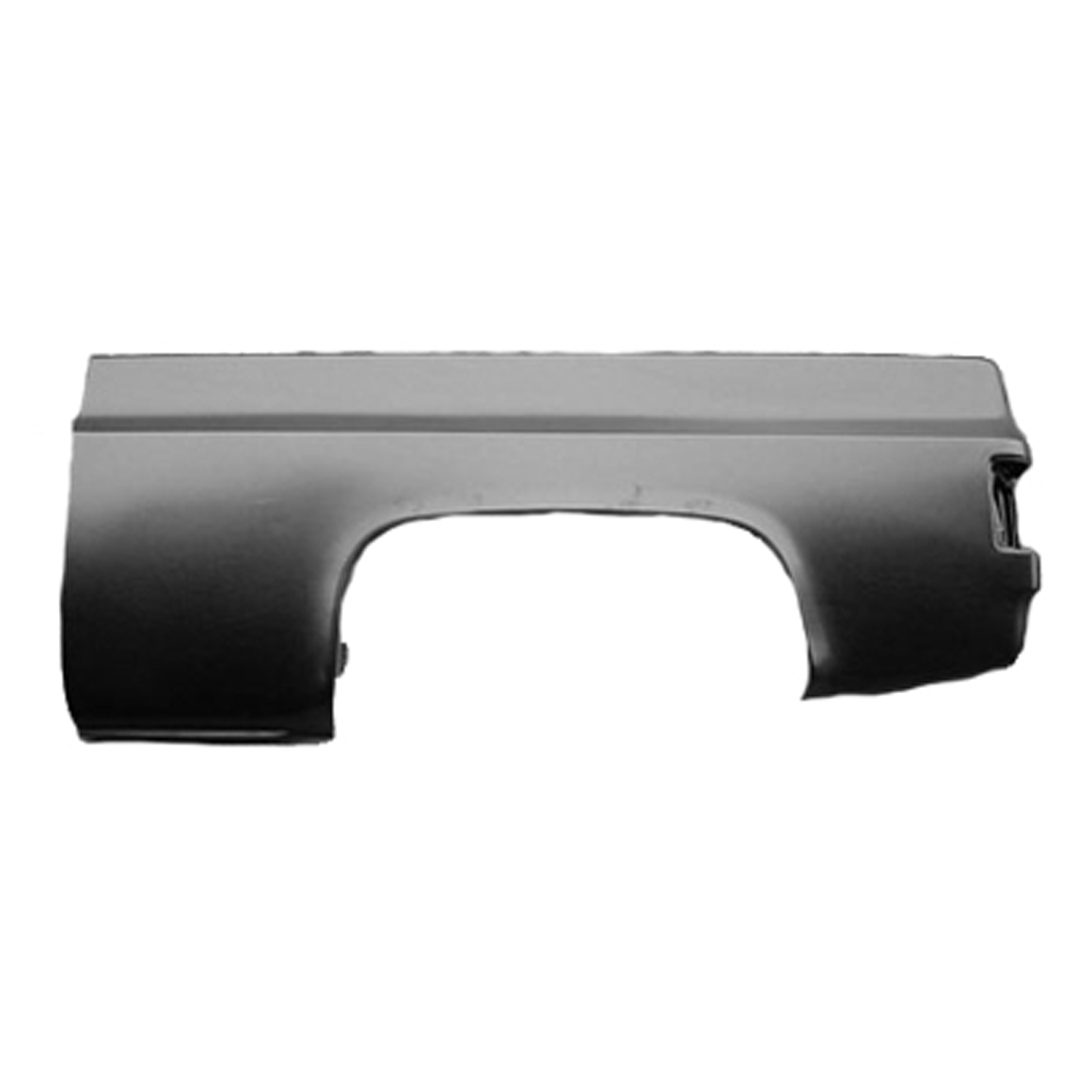 DRIVER SIDE TRUCK BED PANEL; FOR 6.5 FT FLEETSIDE; WITHOUT FUEL HOLE