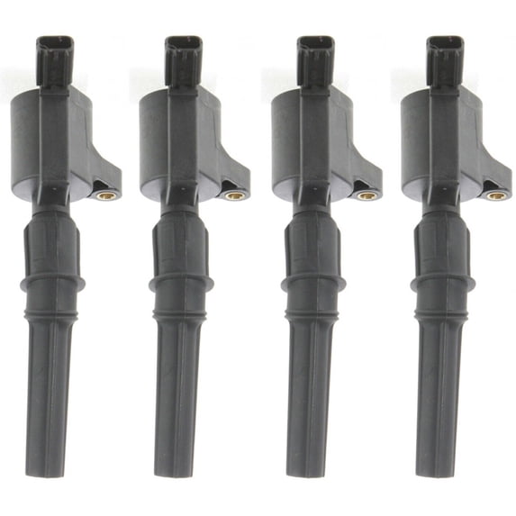 DRIVEWIRE IGNITION COILS - SET OF 4 for 2003-2014 for Ford for E-250 99-19 for Super Duty - Direct for Fit - Enhance Engine Performance