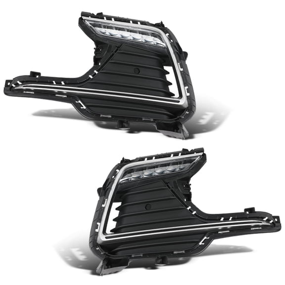 DRL LED Daytime Running Light with Turn Lamp Fit for 2017-2018 Hyundai Elantra Sport