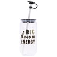 thumbnail image 1 of Big Dream Energy Plastic Tumbler with Topper, Black and Gold, Graduation by Way To Celebrate, 1 of 6