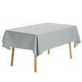 thumbnail image 1 of REGALWOVEN 1 Pack Rectangle Tablecloth Cotton Linen Table Cover for Dining Room, Grey 55'x79', 1 of 5