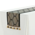 thumbnail image 1 of REGALWOVEN 1 Pack Table Runner with Tassel Embroidery Table Flag for Party Banquet Decoration Black 13'x63', 1 of 5