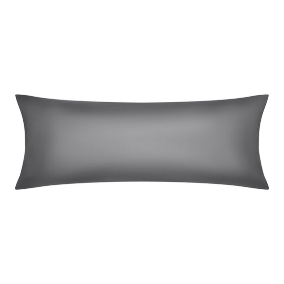 REGALWOVEN 1 Pcs Satin Pillow Cases for Hair and Skin Breathable, Cooling Pillow Covers Dark Gray King