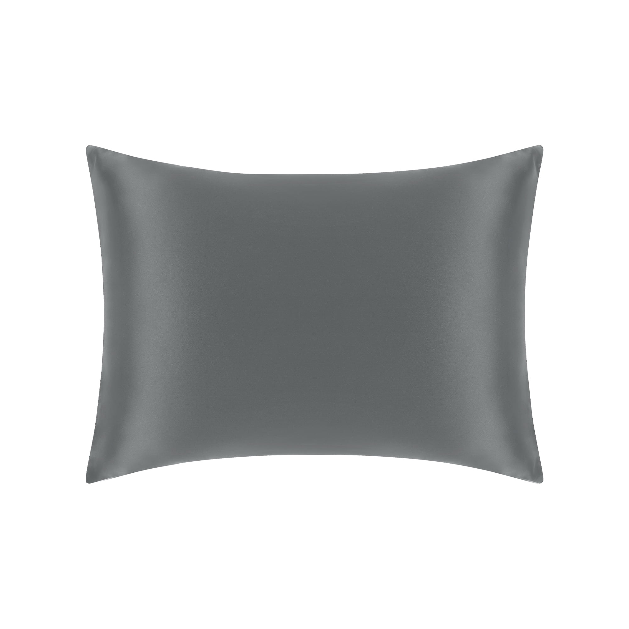 REGALWOVEN 19 Momme Silk Pillowcase for Hair and Skin with Envelope Closure Queen Grey