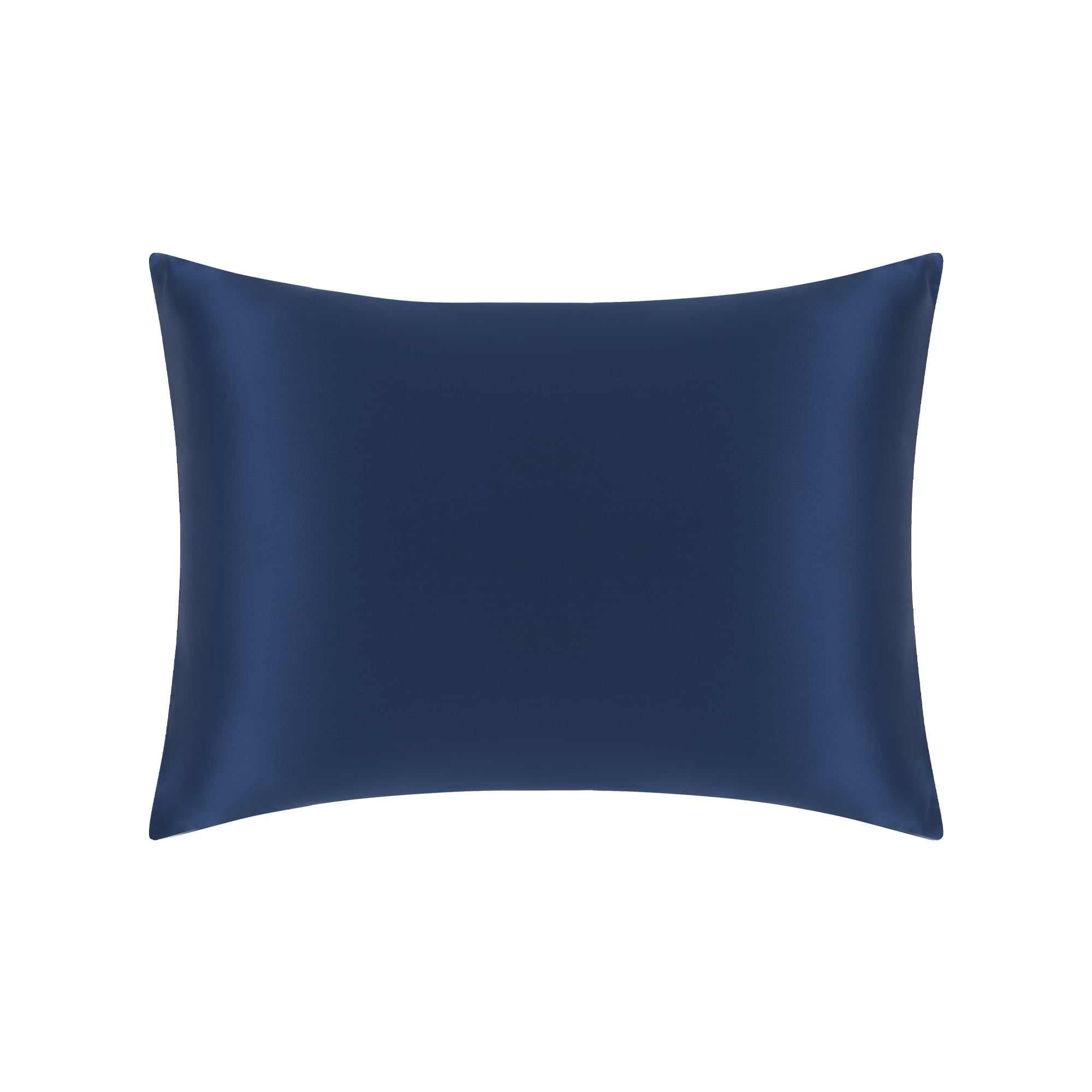 REGALWOVEN 19 Momme Silk Pillowcase for Hair and Skin with Envelope Closure Queen Navy Blue