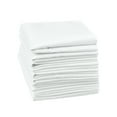 thumbnail image 1 of REGALWOVEN Cloth Napkins Set of 12 Satin Napkins Cloth Washable White 12"x12", 1 of 6