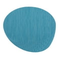thumbnail image 1 of REGALWOVEN Placemats Set of 6 Oval Placemats for Kitchen Dining Table Decor Table Placemats Wipeable Table Mat Blue 18*12.5Inch, 1 of 7