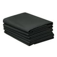 thumbnail image 1 of REGALWOVEN Polyester Napkins 6 Pack Cloth Napkins for Wedding Party Restaurant Dinner Parties Black 18"x18", 1 of 6