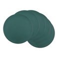 thumbnail image 1 of REGALWOVEN Set of 6 Placemats, Faux Leather Placemats for Kitchen Dining Table Decor Washable Heat Resistant Table Placemats Wipeable Table Mat Green 15x15in, 1 of 7