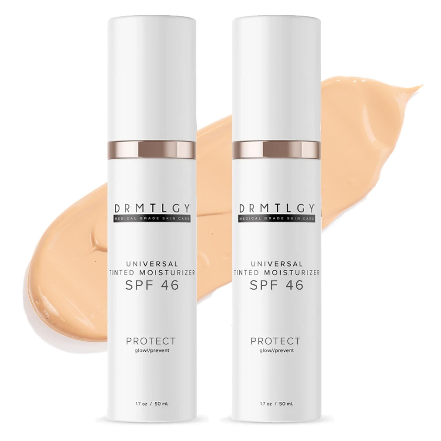 DRMTLGY Universal Tinted Moisturizer with SPF 46. Universal Tint. All