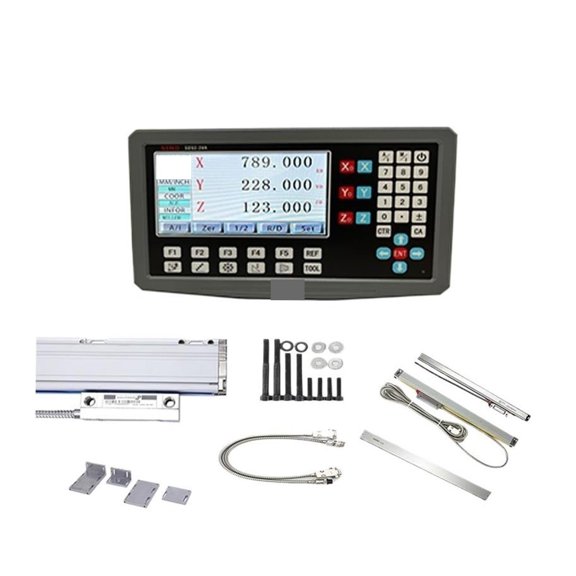 DRO SDS2-3VA 3-Axis Digital Readout Magnetic Linear Scale Magnetic Scale For Milling Machine/lathe Machine ,DIY Engineering
