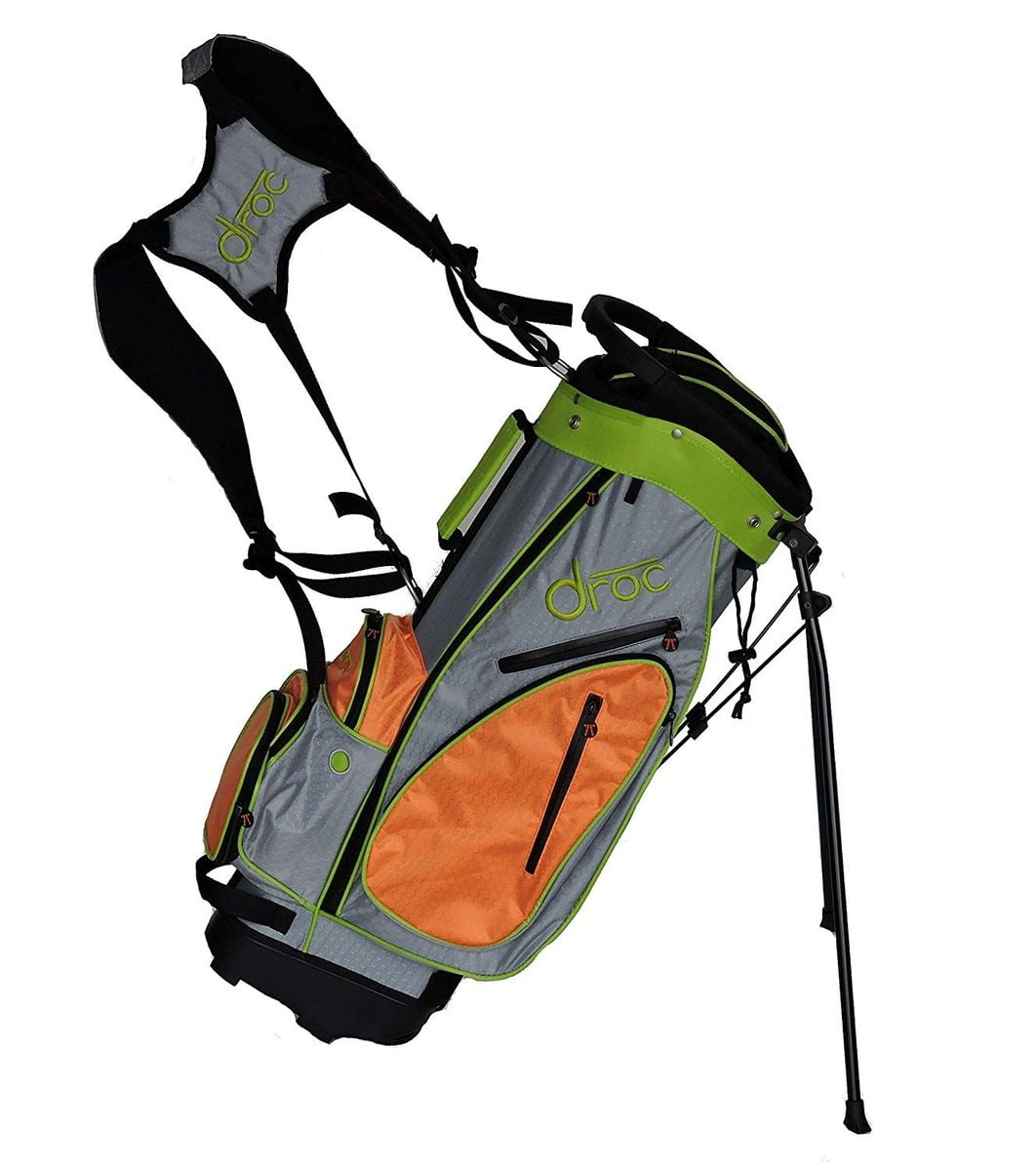 DROC - Dimond Golf Bag Ages 10 - 13 (30" Tall) (Orange)
