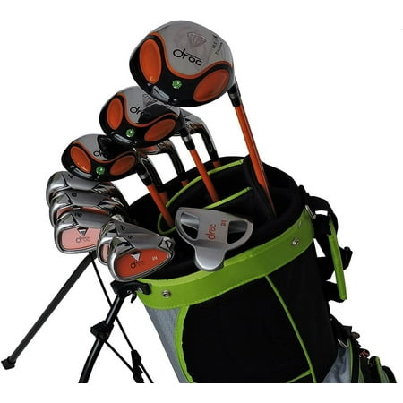DROC - Dimond Series Right Hand 13 Pieces Golf Clubs Set Ages 9-12