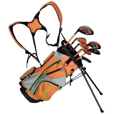 DROC - Mica Boys Left Handed Series 7 Pieces Golf Club Set & Golf Bag Ages 3-6 Boys