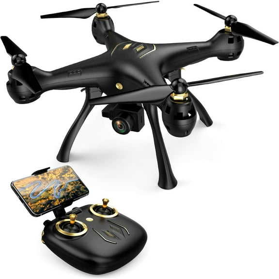DROCON DC-08 5G WiFi FPV Drone, 1080P Full HD Camera, Screwdriver-Free RC Quadcopter for Beginners