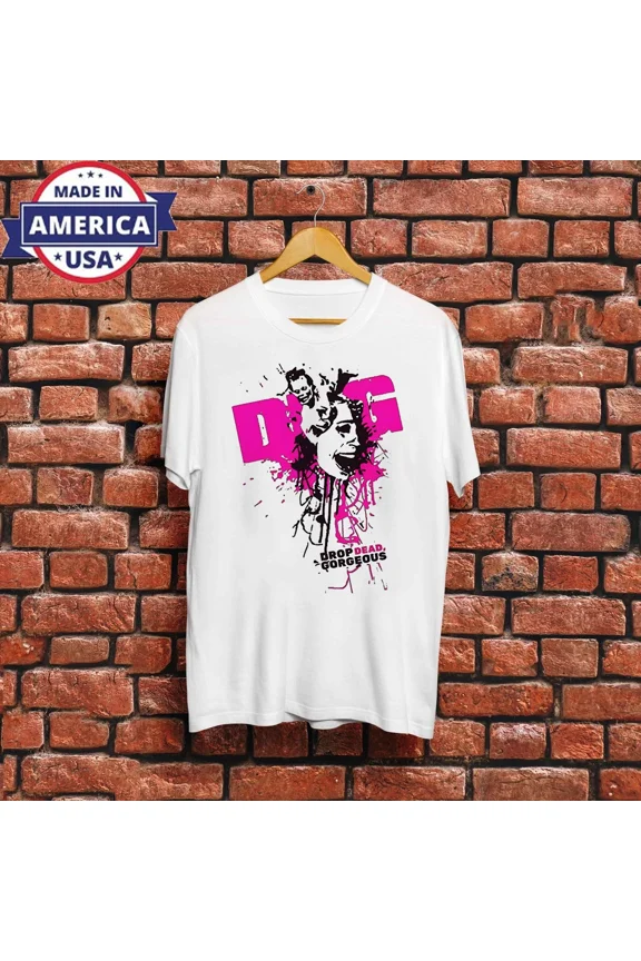 DROP DEAD, GORGEOUS Band Screaming Face Emo T Shirt Full Size S-5XL TT534