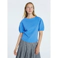 thumbnail image 1 of Free Assembly Women's Puff Sleeve Tee, Sizes XS-XXL, 1 of 5