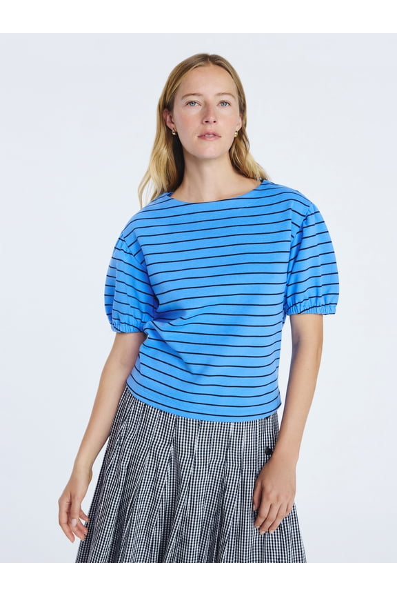 Women's Puff Sleeve Tee, Sizes XS-XXL