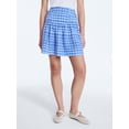 thumbnail image 1 of Free Assembly Women's and Women's Plus Drop Waist Tweed Mini Skirt, Sizes 0-22, 1 of 5