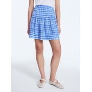 Women's and Women's Plus Drop Waist Tweed Mini Skirt, Sizes 0-22