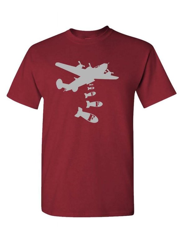DROPPING F BOMBS - Unisex Cotton T-Shirt Tee Shirt