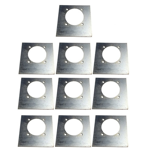 DRP5MP Qty 10: Recessed D-Ring Mounting Plate Fits Universal Products