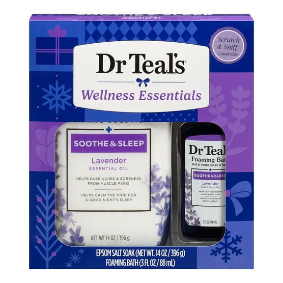Dr Teal's Soothe & Sleep Lavender Bath Gift Set, 2 Piece