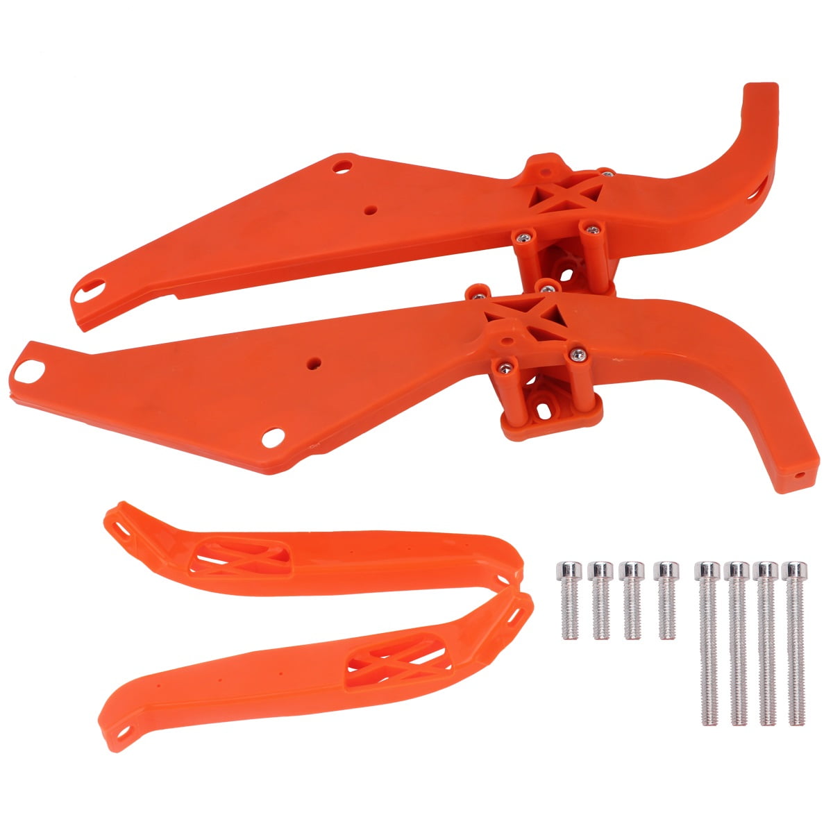 DRTBAC Motorcycle Alloy Art Strong Arm Batwing Inner Fairing Support Brackets For 1996-2013 for Harley for Touring Street Electra Glide Ultra