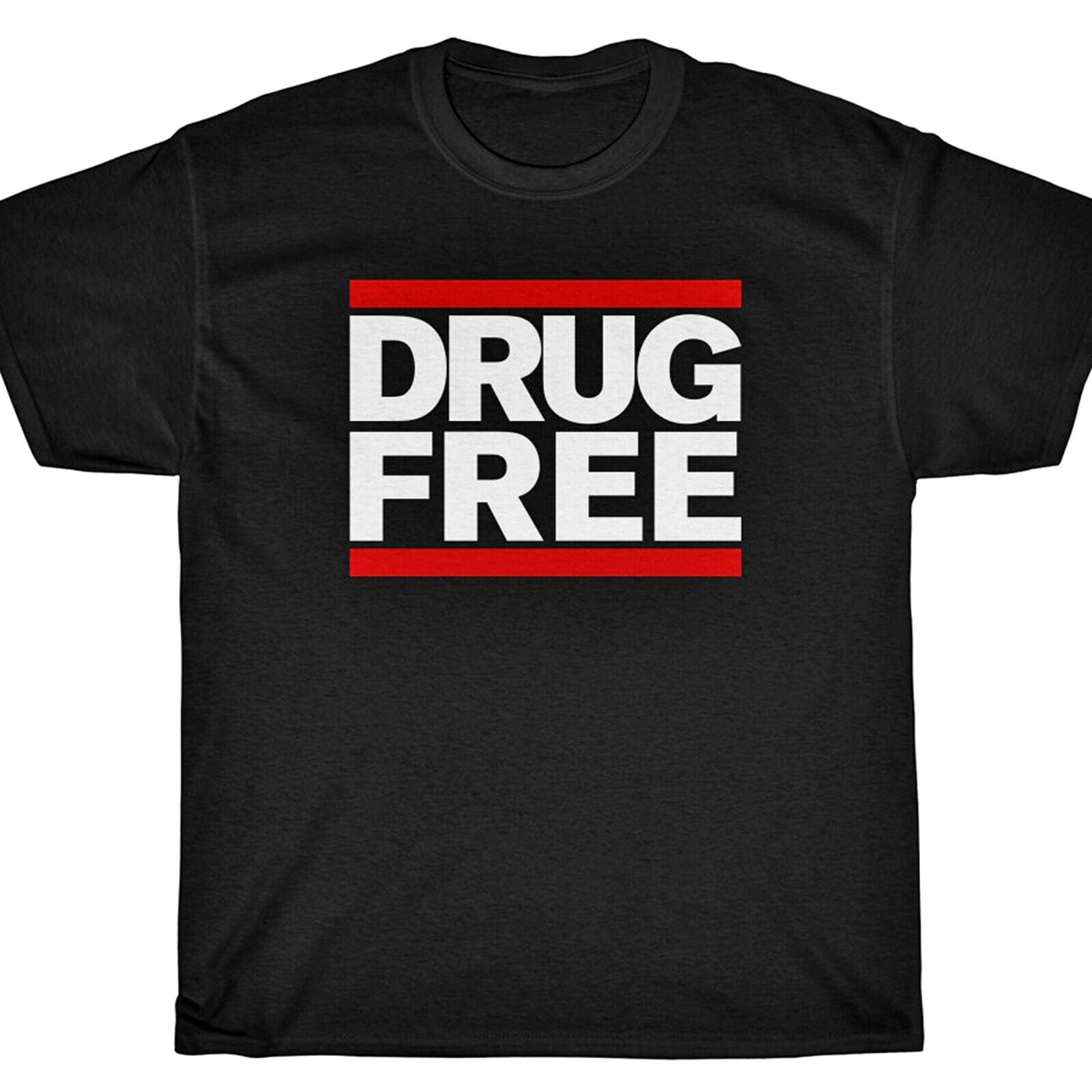 DRUG FREE DMC T-Shirt - Straight Edge sXe Vegan h20 have heart