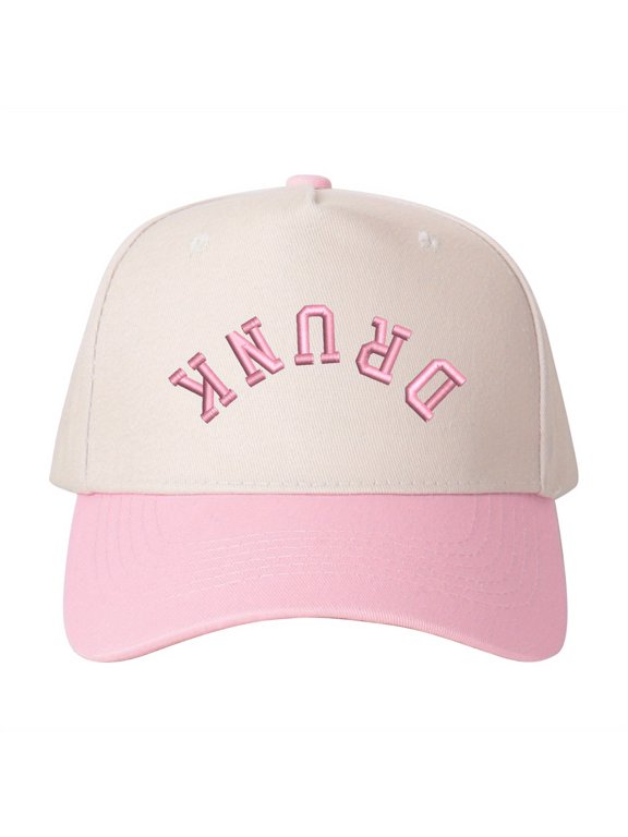 DRUNK 3D Puff Embroidered Patchwork Trucker Cap | Adjustable Unisex Snapback, Party Essential