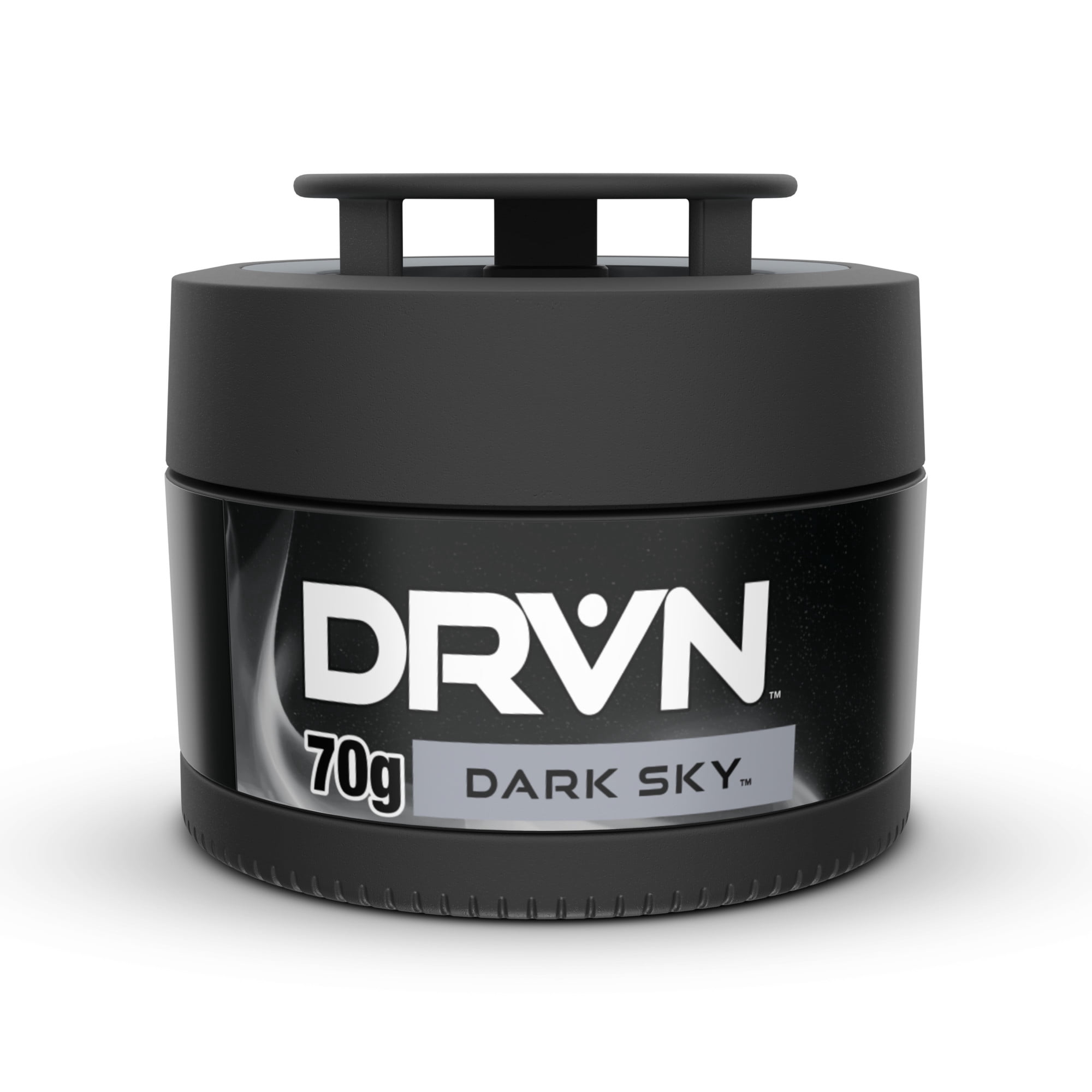 DRVN Gel Can Car Air Freshener (Dark Sky Scent), Blend of Zesty Citrus Notes with Smooth, Woody Sandalwood Lasting 30 Days