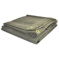 DRY TOP 61224 12' X 24' Olive Canvas Tarp