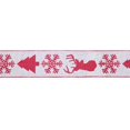 thumbnail image 1 of DS 4 in. x 10 yards Wired Polyester Festive Ribbon, Set of 2, 1 of 1