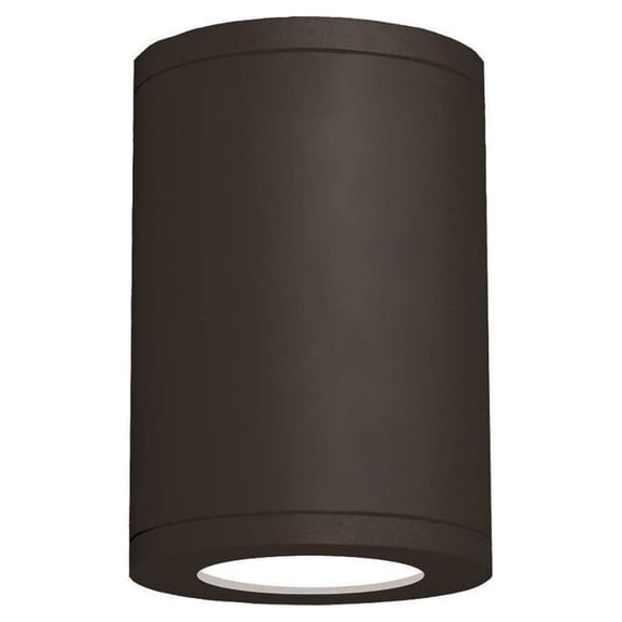 DS-CD08-F35-BZ-WAC Lighting-Tube Architectural-54W 90 CRI 1 LED Flood Flush Mount-7.87 Inches Wide by 11.81 Inches High-Bronze Finish-3500 Color
