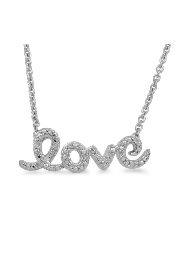 925 LOVE SCRIPT CHOKER