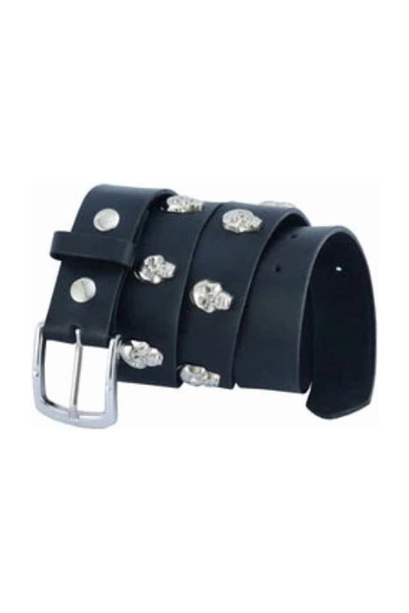 DS Daniel Smart Timeless Black Genuine Leather Belt