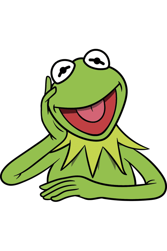Kermit The Frog Wall Decal Sticker